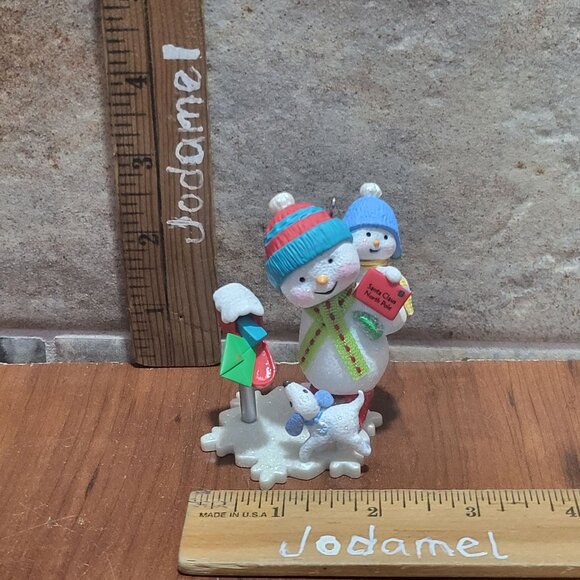 Hallmark Santas Wish Letter Making Memories 2010 Christmas Tree Ornament - Picture 10 of 13